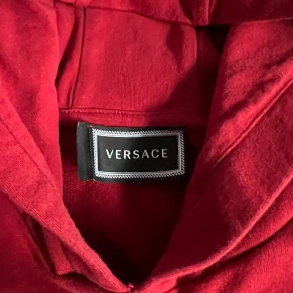 VERSACE LOGO COTTON SWEATSHIRT HOODIE 12-18 months - Picture 6 of 8